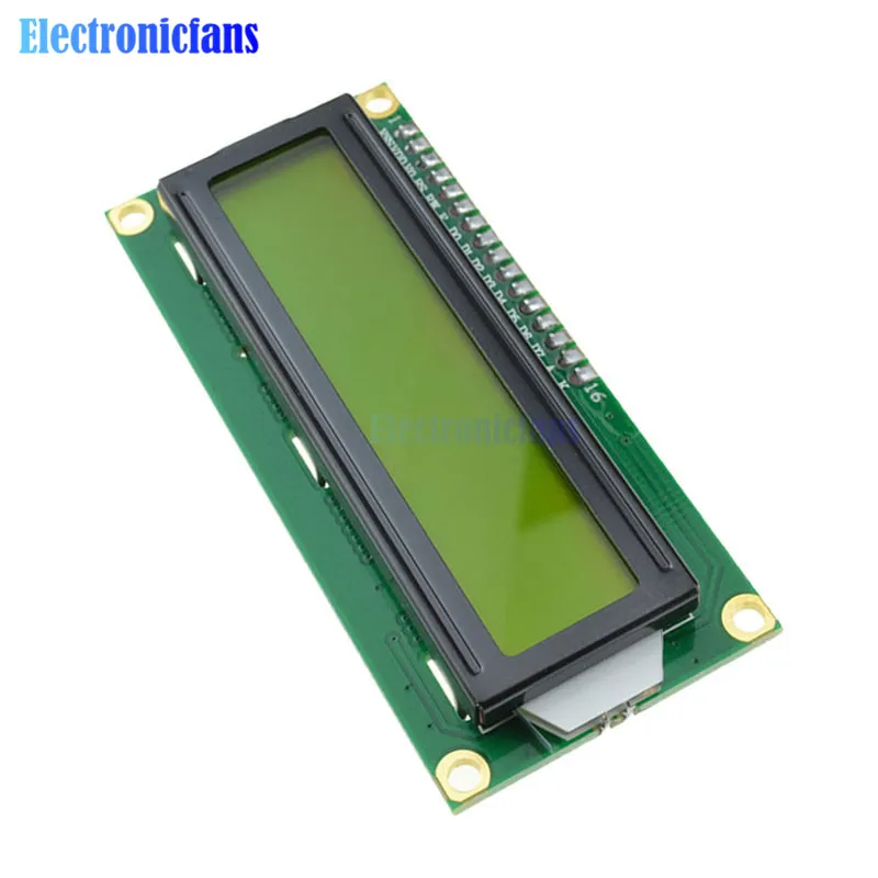 1602 16*2 Iseloomu LCD 5V 16x2 Sinine/Kollane Digitaalne Taustvalgustusega Ekraan Moodul Juhatuse Arduino IIC I2C TWI SPI jadaliides 3