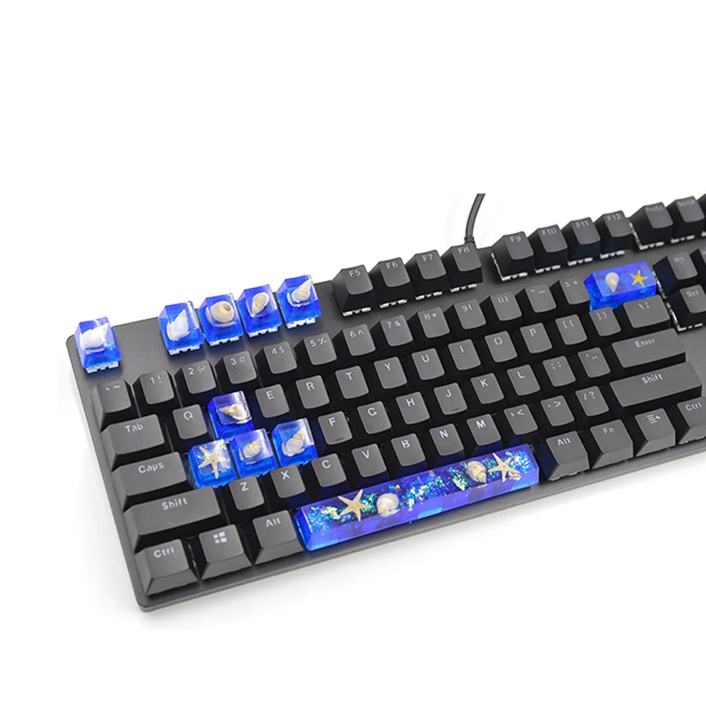 1tk Käsitsi Mechanical Gaming Keyboard Hallituse Arvuti PC Gamer Pet Paw keycaps Silikoonist Vormid Kuivatatud Lill Vaik Käsitöö 3