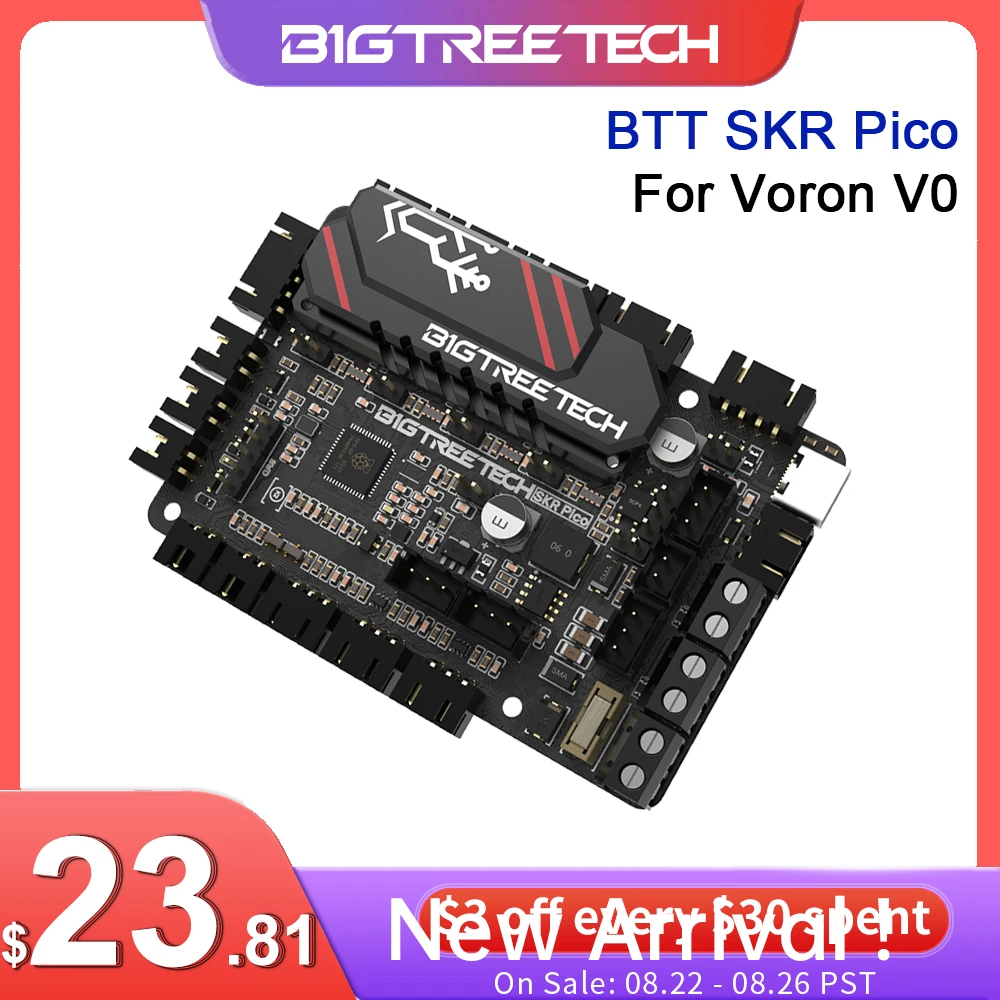 BIGTREETECH BTT SKR Pico V1.0 Control Board Vaarika Pi Voron V0 OLED PI TFT50 Puutetundlik TMC2209 UART 3D Printeri Osad 0