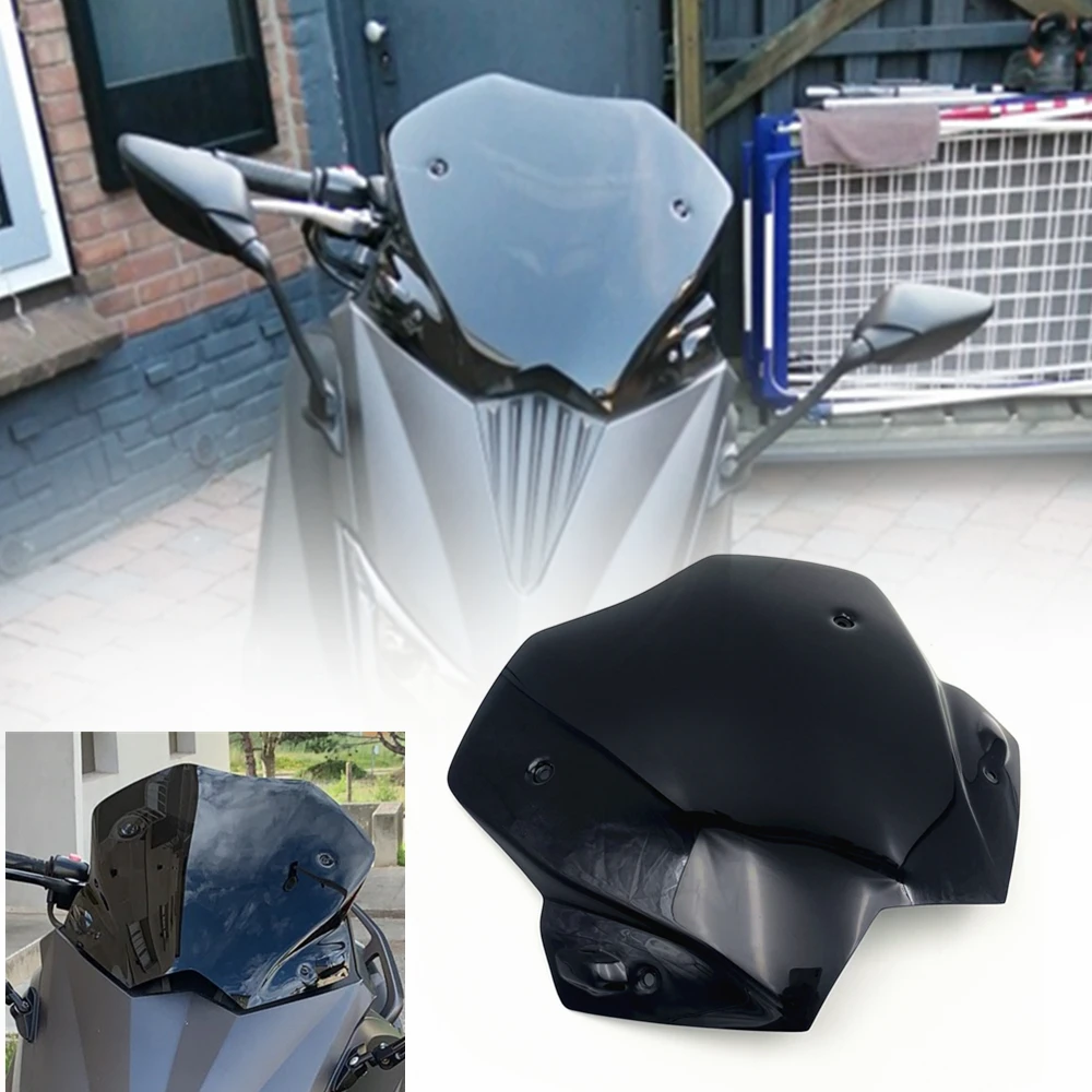 Kvaliteetne Mootorratta Jaoks Yamaha tmax530 TMAX 530 2012-2016 2014 2015 Suitsu Must Esiklaas Tuul Deflectore Tuuleklaas 0