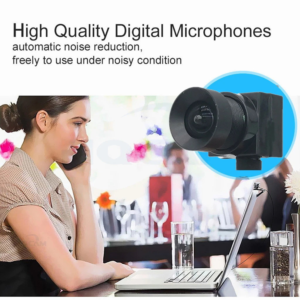 Mini Veebikaamera 1080P veebikaamera koos Mikrofoniga, USB Web Kaamera Full HD 1080P Cam Veebikaamera PC-Arvuti Live Video Helistamine Tööd 1
