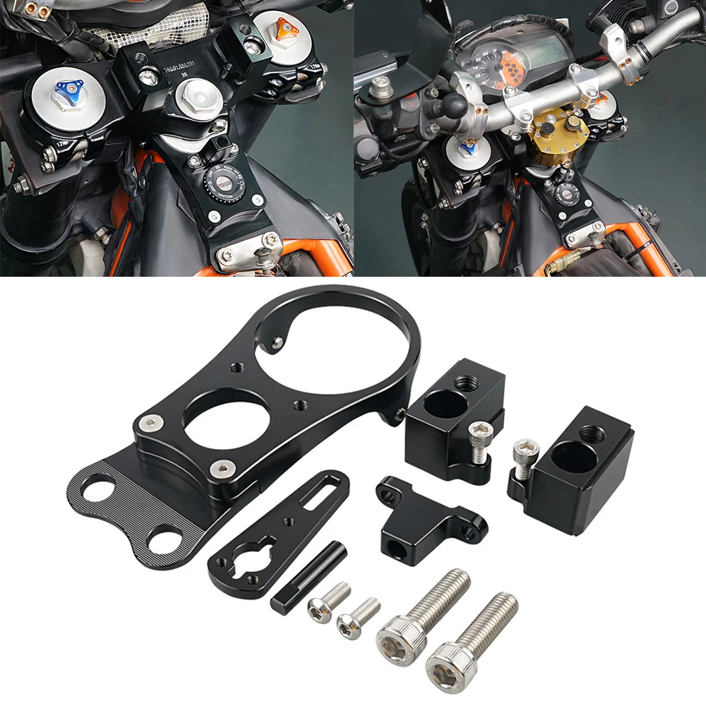 Mootorratta Steering Damper Mounting Bracket Komplekt KTM 690 ENDURO /R 2012-2018 2013 2014 2015 2016 2017