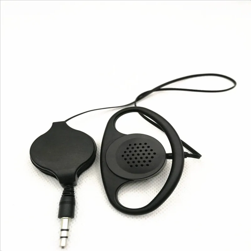 Pakiruumi Stereo Pehme Konks Earbud Peakomplekt Ühe Külje kõrvaklapid D kuju kuular, Giid Süsteemi Musuem Konverentsid