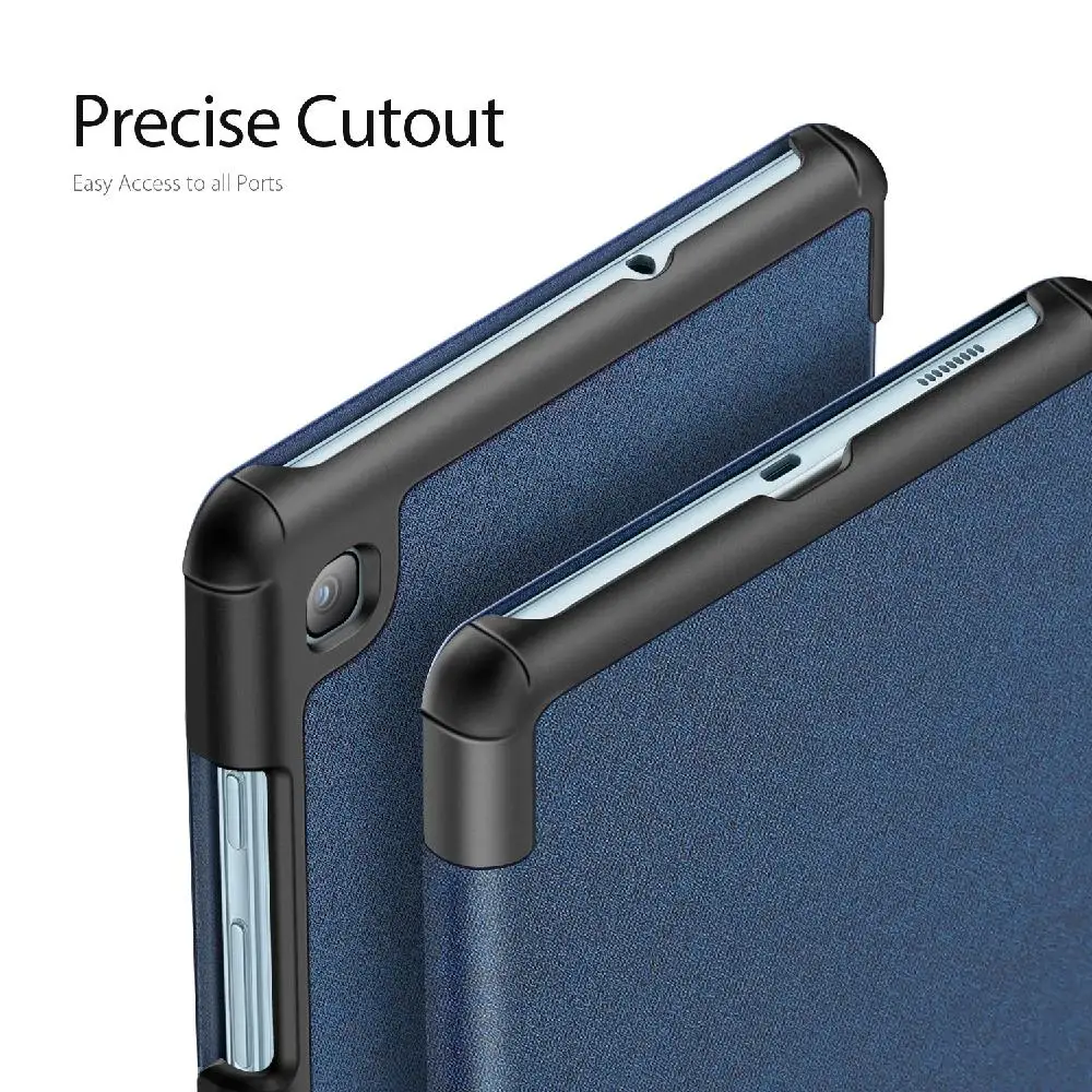 Protective Case DUX DUCIS Samsung Galaxy Tab S6 Lite Nahast Kest Täieliku Kaitse Smart Tablett Juhul r30 3