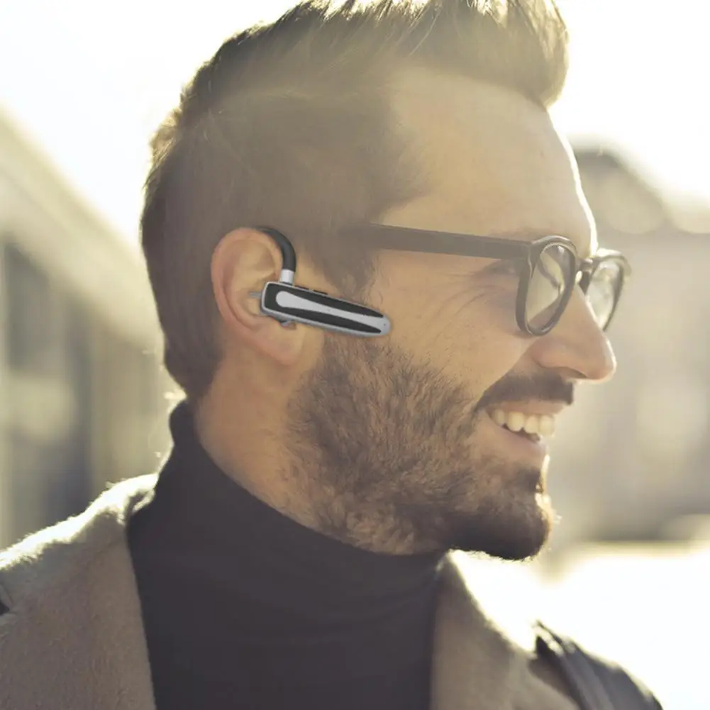 YYK-530 Traadita Kõrvaklapid Kõrva Konks Pikk Aku Eluiga Digitaalne Ekraan Stereo Heli Bluetooth-Bluetooth-ühilduva 5.1 Earbud Töötab