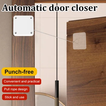 Automaatne Andur Ukse Lähemale Punch-tasuta 500/800/1000 g Automaatselt Sule Uks Suletakse eest Elektriline Klaasist, Metallist Uks 1