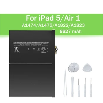 Asendamine Batteria iPad 2 Tahvelarvuti Aku iPad 2 3 4 5 6 Õhu 1 Õhk, 2. iPad Mini 1 2 3 4 5 Pro iPad 9.7 10.5 12.9