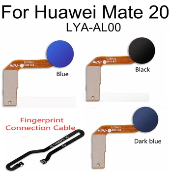 Näiteks Huawei Mate 20 Home Nuppu Sõrmejälje Touch ID Andur Flex Kaabel Lindi Asendamine peamenüü Tagasi Nuppu
