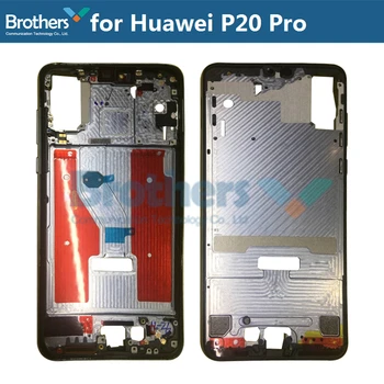 Ees Raami Huawei P20 Pro LCD Raami Esi Korpus Huawei P20 Pro LCD Bezel Ilma Buttom Telefon Asendamine Remont Osa
