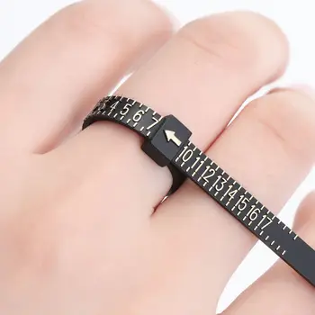 Kõrge Kvaliteet, UK/USA/EL/JP Suurused A-Z Briti/Ameerika Sõrme Näidik Tõeline Tester Ringi Sizer Meetme abielusõrmus Bänd