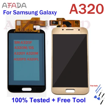 LCD Samsung Galaxy A3 2017 Ekraani A320 SM-A320F A320M/DS A320Y A320M A320FD LCD Ekraan Puutetundlik Digitizer Asendamine