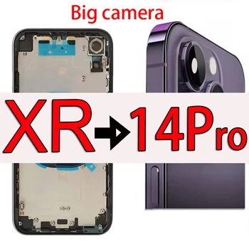 Eest Xr 14 Pro Tagasi DIY tagakaas Eluaseme Aku Lähis Raami Asendaja XR Nagu 14 Pro Korpus XR Kuni iPhone 14 Pro