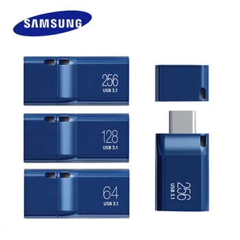 SAMSUNG Tüüp-C USB Flash Drive 256G 128G 64GB Pen-Drive-USB-3.1 C-Tüüpi Pendrive Memory Stick ARVUTI/Sülearvuti/Nutitelefoni/Tahvelarvuti