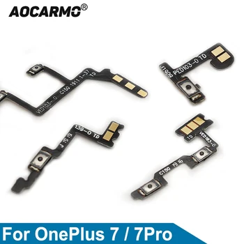 Aocarmo Jaoks OnePlus 7 Pro 7Pro Power on/Off-Volume Up/Down Nuppu Flex Kaabli Asendamine Osa