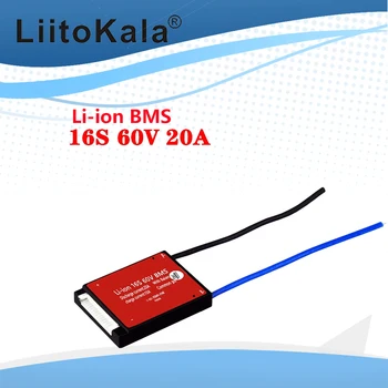 LiitoKala Li-ion 16S 60V 20A 18650 PCM aku tarbijakaitseameti BMS PCM tasakaalustatud lithiumion liitiumpatarei moodul
