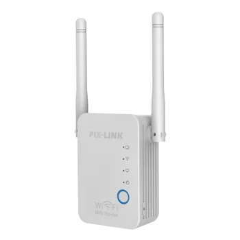 PIXLINK Traadita Ruuteri Wifi Repeater laiendaja Signaali Võimendi 300Mbps Võrgustik Korduva 2.4 G Wi-Fi-pääsupunktide Mini