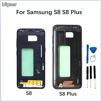 Keskmine Raam Metallist Keskel Plaat Korpus Bezel Samsung Galaxy S8 G950 G950F Lähis Raami Plaat Bezel Samsung S8 Pluss G955F