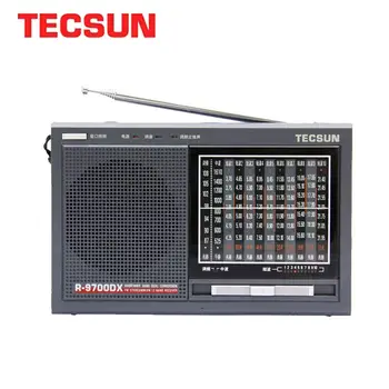 TECSUN R-9700DX Fm-Raadio Originaal Garantii SW/MW Kõrge Tundlikkus Maailma Bänd Raadio Vastuvõtja Kõneleja Kaasaskantav Raadio