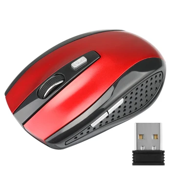 Uus 1600 DPI Hiirt, 2.4 GHz Juhtmeta Hiir, 6 nuppu Gaming Mouse Gamer Juhtmeta Hiirte puhul, mille USB-Vastuvõtja PC Arvuti Sülearvuti