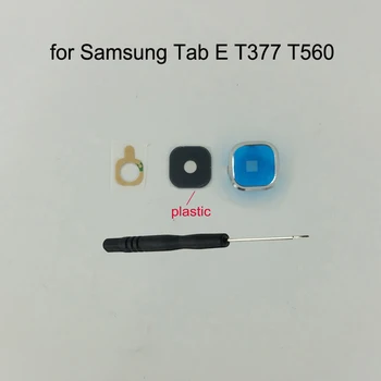 Samsung Tab E T377 T560 Telefon Tablett Eluaseme Raami Uute Tagasi Tagumine Kaamera Ohutust Plastikust Objektiivi + Tööriistad 0