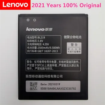 100% Originaal Backup BL219 2500mAh Aku Kasutamine Lenovo A880 S856 A889 A890e S810t A916