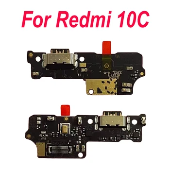 Eest Xiaomi Redmi 10C Laadimine USB Pordi Juhatuse Dock Connector Flex Kaabli Asendamine Redmi 10 C 220333QAG 220333QBI 220333QNY