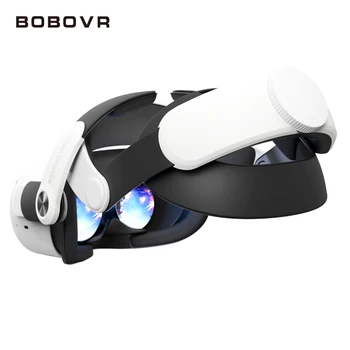 BOBOVR M2 Pluss Pea Rihma Oculus Quest 2 Tõhustatud Mugavus Vähendada Näo Stressi Elite Asendamine Rihma Quest2 Tarvik