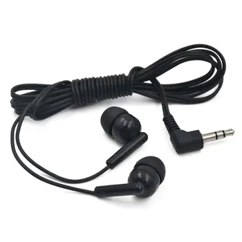 In-Ear Kõrvaklapid Juhtmega Kõrvaklapid, 3,5 mm Pistik Peakomplekt Earbuds Nutitelefoni PC, Sülearvuti, Tablett MP3 MP4 Must 0