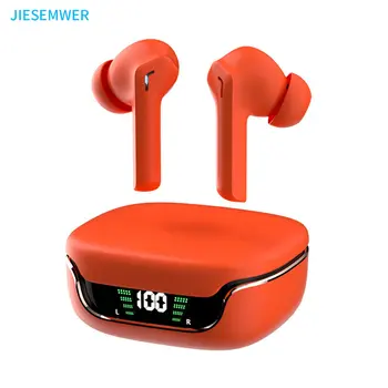 Soundage TWS Bluetooth-5.3 Kõrvaklapid Juhtmevabad Kõrvaklapid HIFI Stereo Gaming Sport Earbuds koos Mic-ENC Müra Tühistamises Peakomplekt
