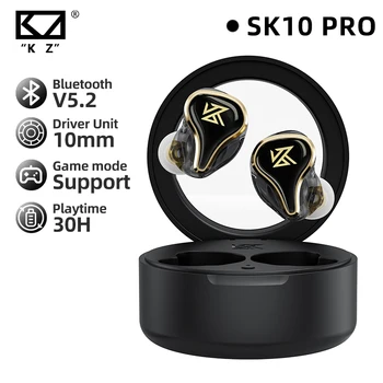 MS SK10 PRO TWS Bluetooth-Ühilduvad Kõrvaklapid Wireless Touch Control Kõrvaklapid HiFi Stereo Bass Sport Peakomplekt Mäng Earbuds