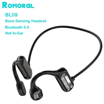Romoral BL09 Luu Juhtivus Kõrvaklapid Bluetooth 5.2 Veekindel Sport Kõrvaklapid Müra Vähendamise Kõrvaklapid 3D Stereoheli