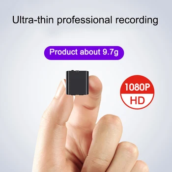Ultra-Õhuke Professionaalne Heli Digtal Diktofon 32GB Kaasaskantav Mini Hääl Aktiveeritud Dictaphone HD Müra Vähendada Salvestus MP3 Mängija 0