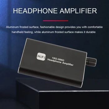 16-300Ohm Kaasaskantav Audio Võimendi 3.5 mm Stereo Audio Out Bluetooth-ühilduva Dual Väljund Digital Audio Seadmed, MP3-MP4 Arvutid
