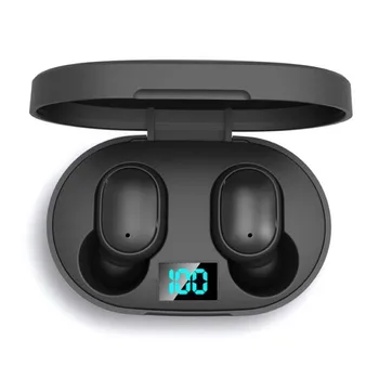 TWS E6S Bluetooth-ühilduvad Kõrvaklapid Traadita Earbuds Kõrva Stereo Müra Tühistamises Sport Kõrvaklapid Koos Mikrofoniga fone Kõrvaklapid