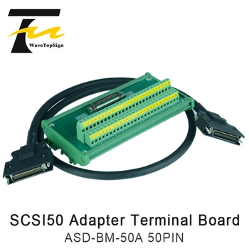 SCSI50 50pin Relee Klemmid Delta A2/AB Servo Juht Pinboard CN1 Interface Transfer Juhatuse ASD-BM-50A Kasutamiseks A2/AB Servo Serie