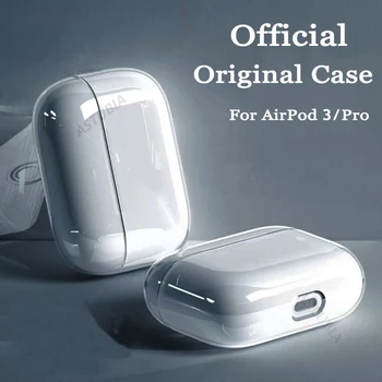 Läbipaistev puhul Airpods 3 2 1 Juhtmeta Bluetooth-Kõrvaklapp Kaitsva Katte Airpods Pro Selge Pehmest Silikoonist Kate