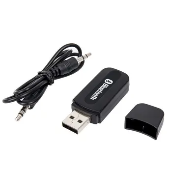 Traadita Bluetooth-USB-Vastuvõtja, Saatja, Adapter, 3,5 mm Pistik Auto Muusika Heli Kõrvaklappide Vastuvõtja Handsfree