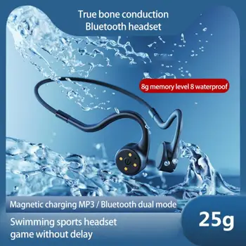 LS X5 Luu Juhtivus Kõrvaklappide ipx8-ga-Veekindel Ujumine, Sukeldumine Kõrvaklapid koos Micphone Sisseehitatud Ladustamine 8G MP3 Mängija