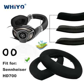 Asendamine Kõrva tampoonid Sennheiser HD700 HD 700 HD-700 Peakomplekti Osad Nahk Earmuff Kõrvaklapid Varruka Kate
