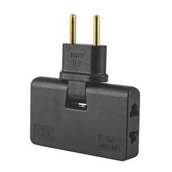 2 Pin Keerake Kork Eli ja USA Converter on Üks Kolmest Pesa 180 Kraadine Laiendamine Plug Multi Socket Mini Slim Traadita Outlet Adapter