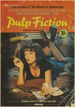Klassikaline film/film plakat Amelie/leon Pulp Fiction/ plakat retro jõupaber vintage Plakat seina kleebis 1