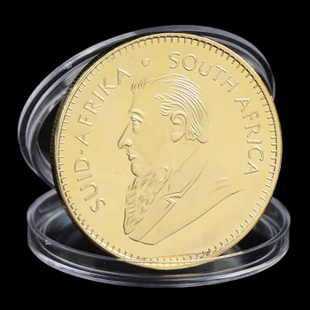 1974/1978/2021 Lõuna-Aafrika Kulla Krugerrand Mündi Kuldmünt Replica Cosplay Prop Kruger Sümboolne Väärtus Meenemünte 5