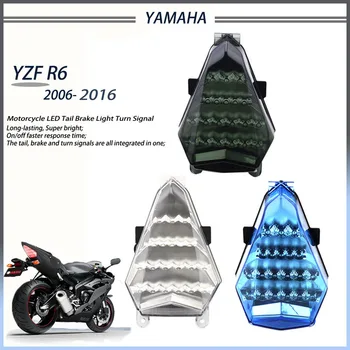 Mootorratta LED Saba Taga Piduri Light suunatuli Süttib Yamaha YZF R6 YZF-R6 2006 2007 2008 2009 2010 2011 2012 2013