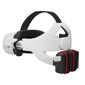 Powerbank kinnitusnurk Oculus Quest 2 VR Tarvikud Reguleeritav Pea Rihma Oculus Quest2 Peakomplekti Aku Fikseerimine Omanik 0