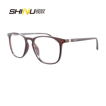 SHINU Meeste prillid progressiivne multifocal lugemise prillid retsepti prillid anti kiirgus vt kaugus lähestikku 5