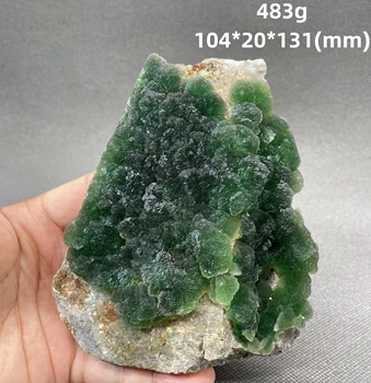Uus! 100% Looduslik harv HENAN Astus sfääriline roheline Fluoriidimaardlat maavarade näidiseid Kivid ja kristallid crystal Healing