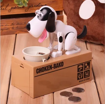 cute cartoon laste päev notsu panga koer mudel, mündil panga kingitus pakkumise WY606
