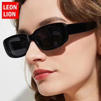 LEONLION Vintage Ristküliku Sunglasse Naiste Väike Prillid Naiste Square Retro päikeseprillid Meestele Luksus Brändi Gafas De Sol Mujer